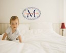 Customized Name Frame Wall Decal For Nursery